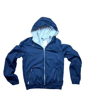 Luigi Borrelli Rain Coat Navy