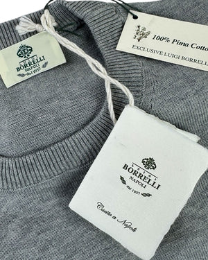 Luigi Borrelli Sweater Pima Cotton