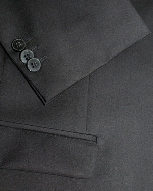 Hugo Boss Sport Coat Black - Virgin Wool Blazer EU 52 / US 42 L Slim Fit REDUCED - SALE