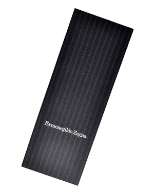 Ermenegildo Zegna Wool Socks Navy Solid Ribbed - Mid Calf EU 44 / US 11