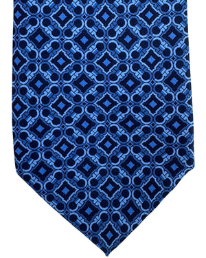 Salvatore Ferragamo Tie Navy Design