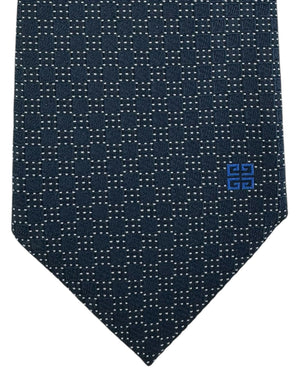 Tie Dark Blue Design