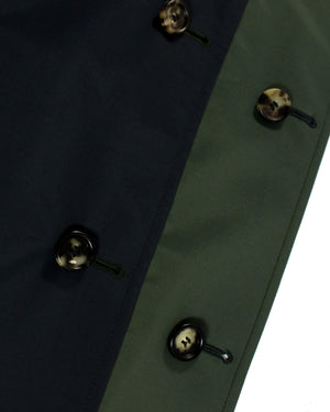 Kired Jacket Reversible Dark Blue/ Green Rain Coat EU 50/ M SALE