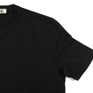 Kired Kiton T-Shirt Black Crêpe Cotton EU 48/ S SALE