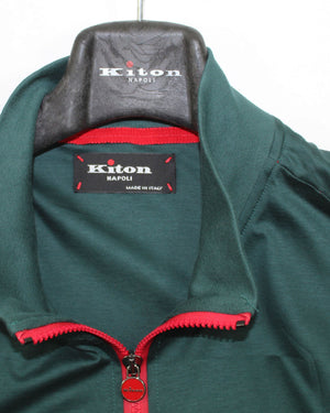 Kiton Jacket Dark Green Activewear