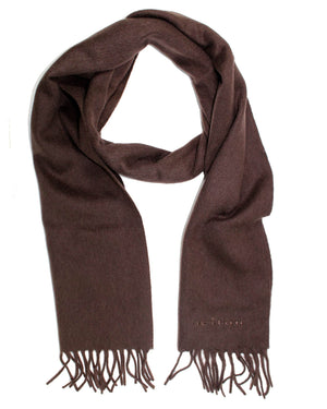 Kiton Cashmere Scarf Dark Brown