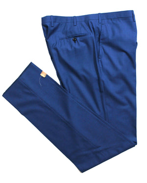 Kiton Suit Blue 14 Micron Wool EU 58 - US 46 L