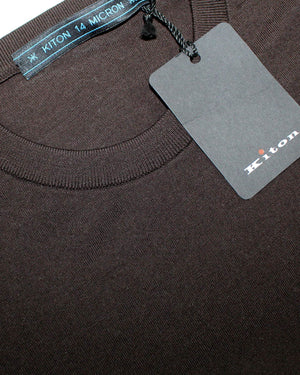 Kiton Sweater Dark Brown