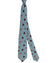 Kiton Silk Tie Ceylon Gray Brown Geometric Design - Sevenfold Necktie