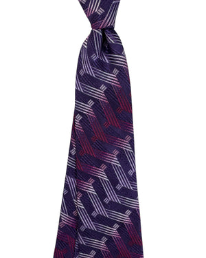 Missoni Silk Tie Purple