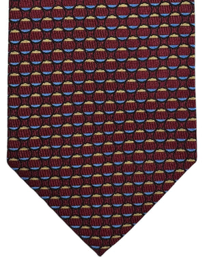 Missoni Tie Maroon Design