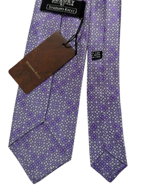 Stefano Ricci Tie Purple Geometric