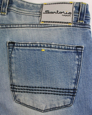 Sartorio Jeans Denim Slim Fit Button Fly