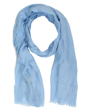 Stefano Ricci Scarf Light Blue - Luxury Shawl