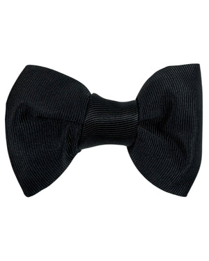 Tom Ford Bow Tie Solid Black Grosgrain - Butterfly 37818 special order