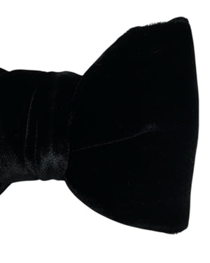 Tom Ford Velvet Bow Tie Black