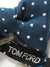 Tom Ford Bow Tie Blue Black White Dots