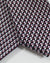 Ermenegildo Zegna Silk Tie Pink Purple Silver Geometric - Hand Made in Italy