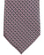 Ermenegildo Zegna Silk Tie Pink Geometric - Hand Made in Italy