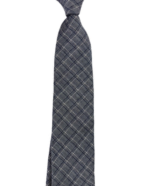 Ermenegildo Zegna Tie Check - Wool Silk