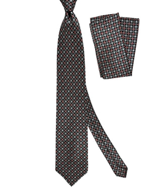 Zilli genuine Tie & Matching Pocket Square Set