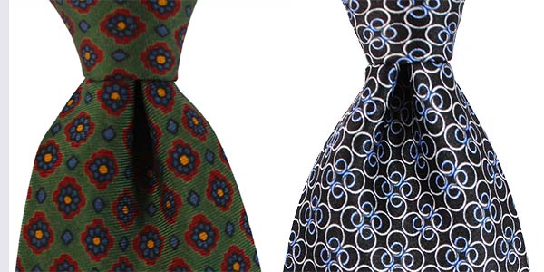 Wide Designer Ties Collection