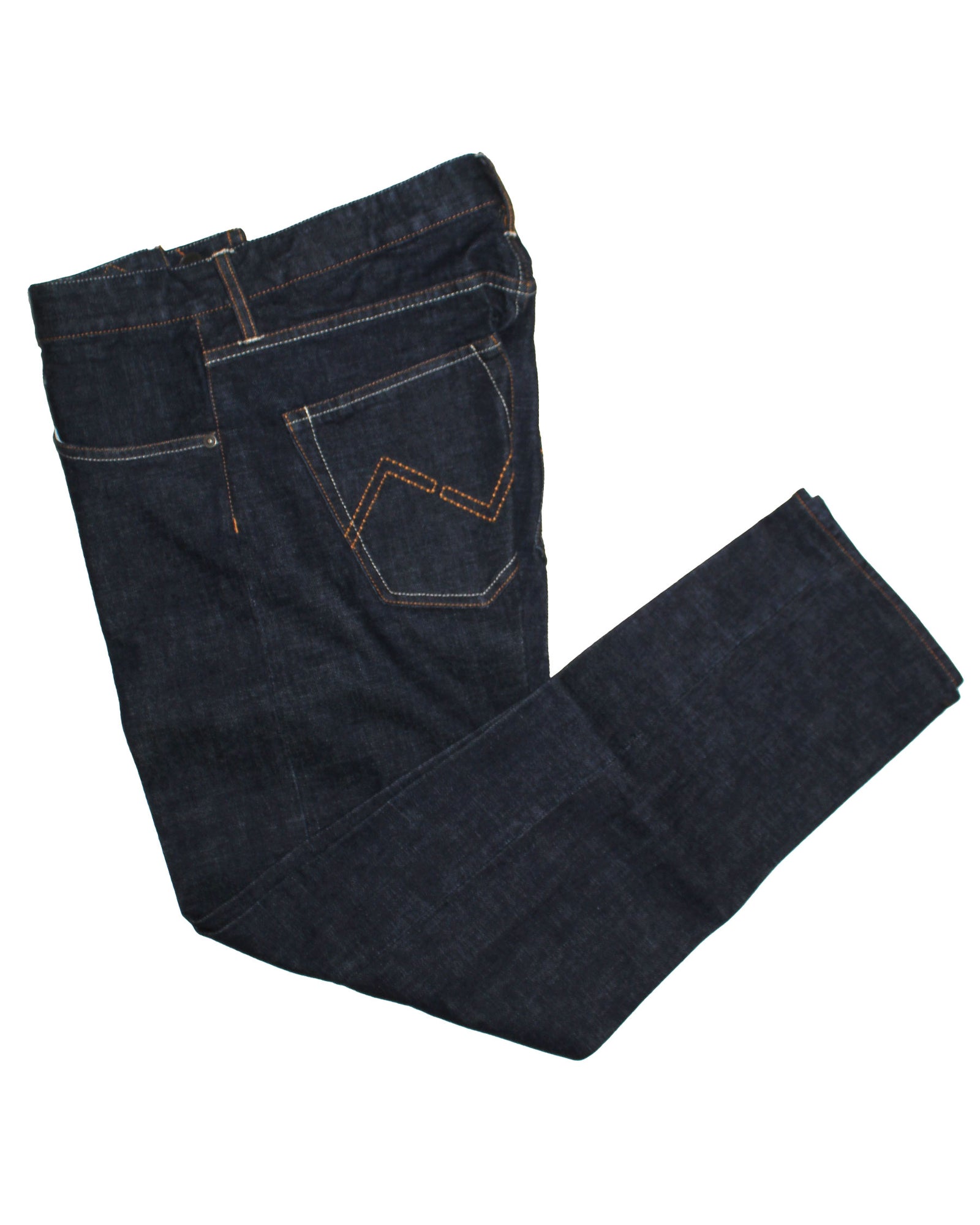 Lardini Denim Jeans Dark Blue 