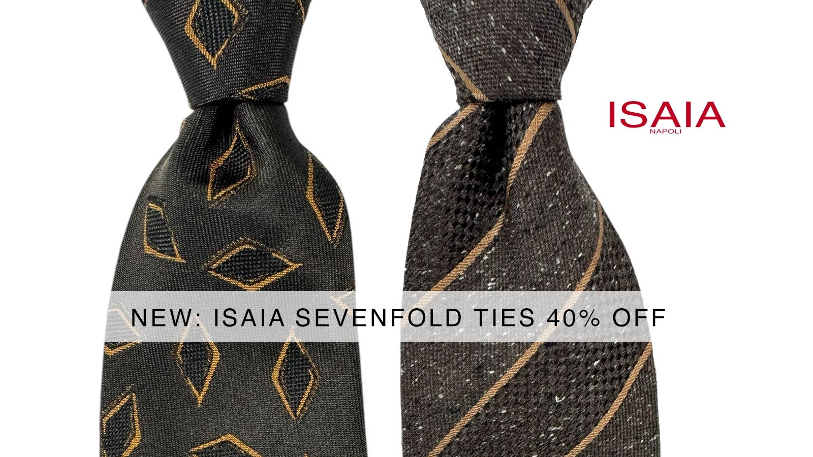 Sartorial Isaia Sevenfold Ties