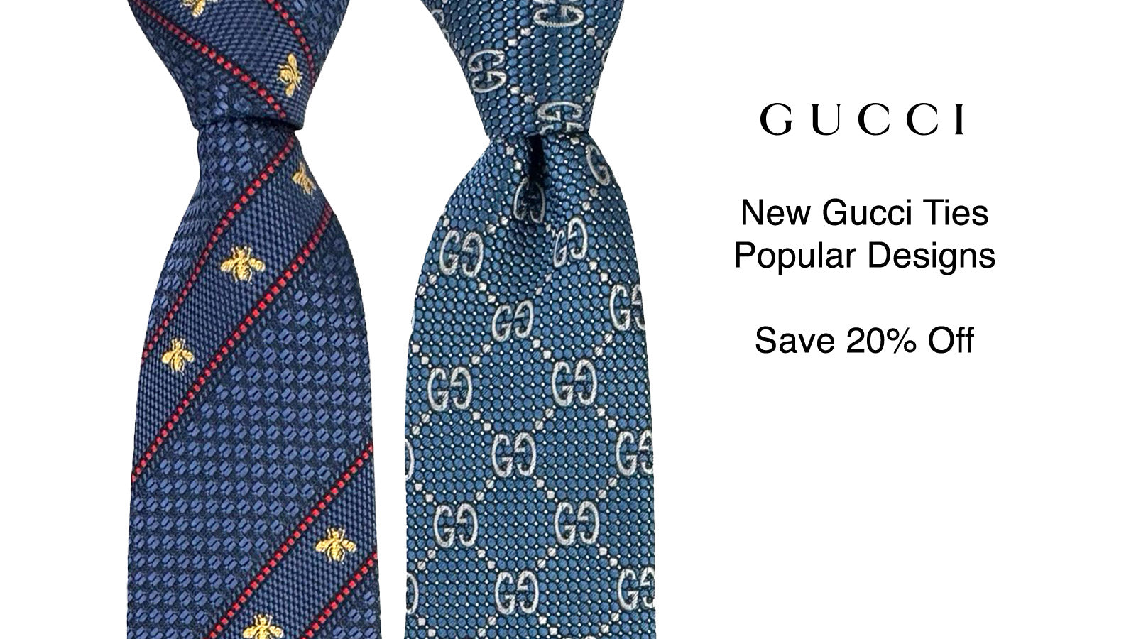 Genuine Gucci Ties