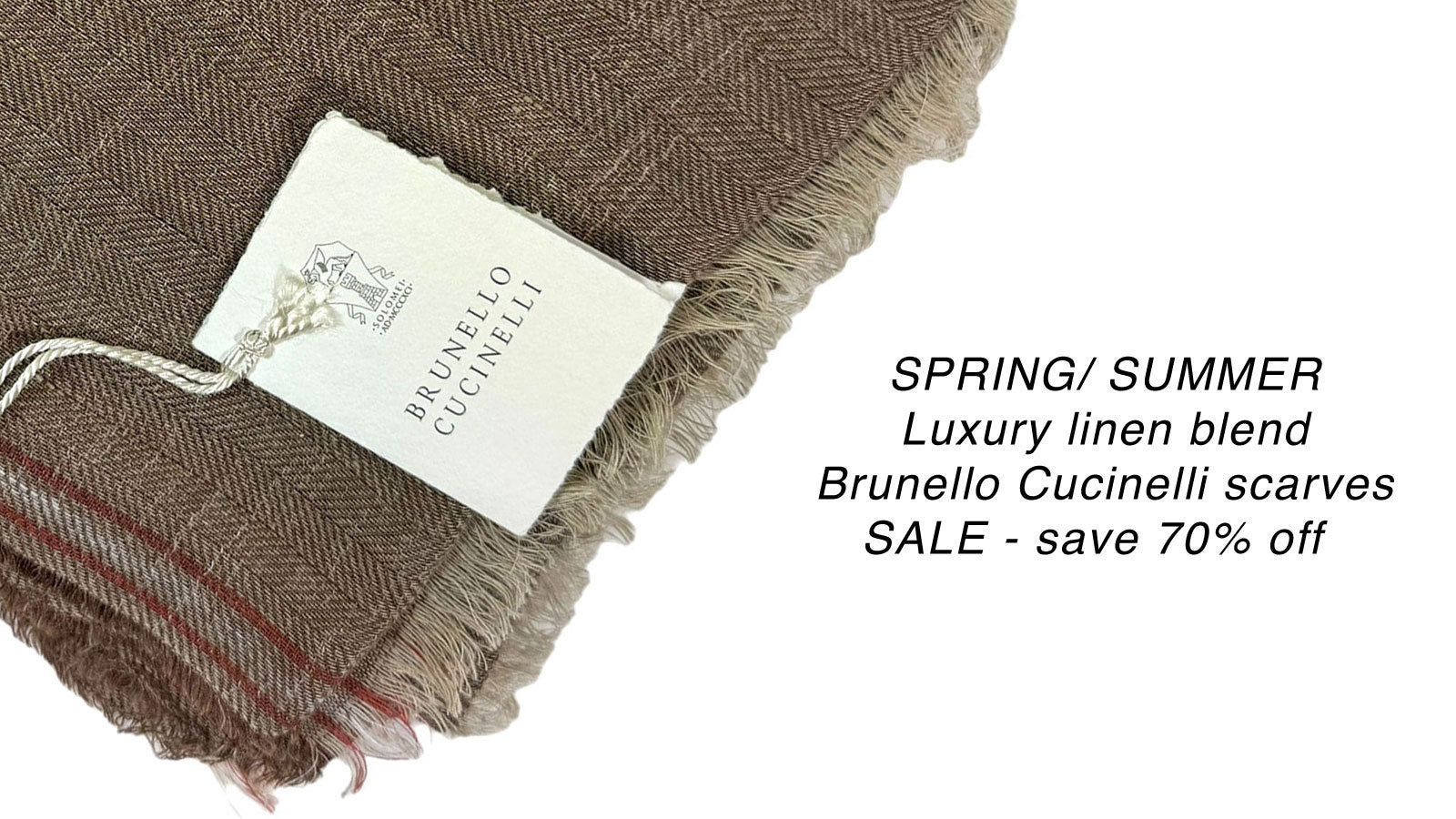 Sale Scarves Cucinelli