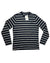 Barbour Long Sleeve Shirt Gray Black Stripes