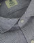 Luigi Borrelli Linen Sport Shirt White Navy Stripes 