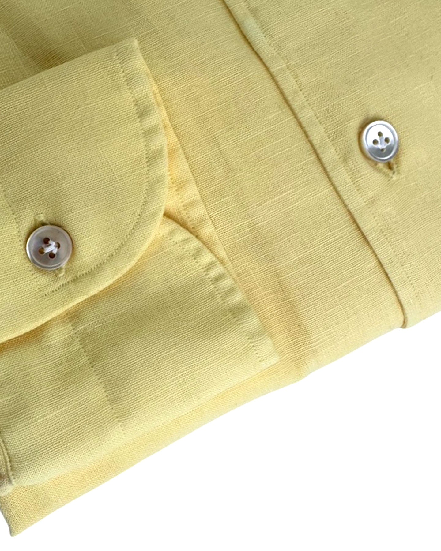 Luigi Borrelli Sport Shirt Yellow 