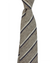 Luigi Borrelli Silk Tie Oatmeal Stripes