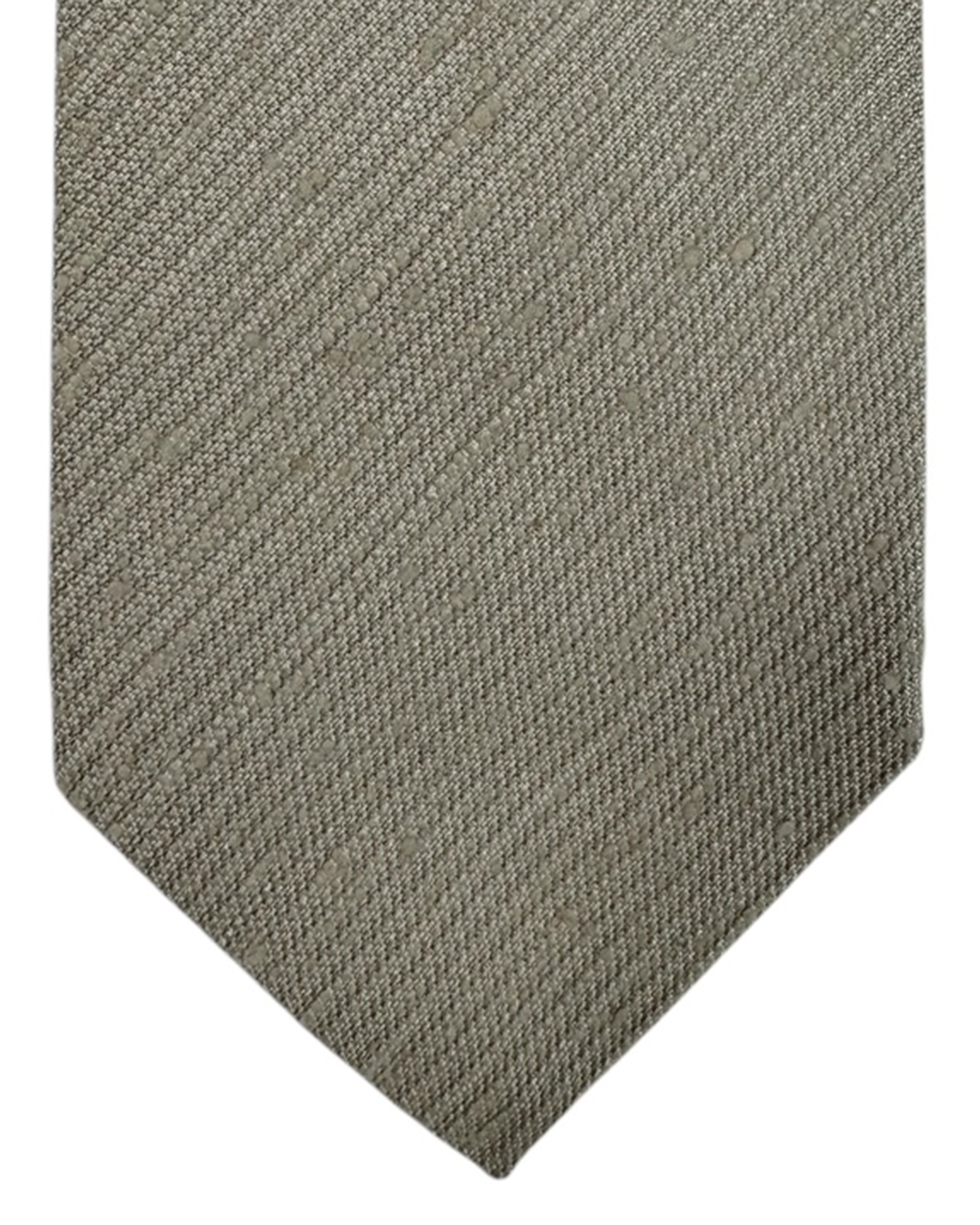 Luigi Borrelli Silk Tie Beige Pattern FINAL SALE