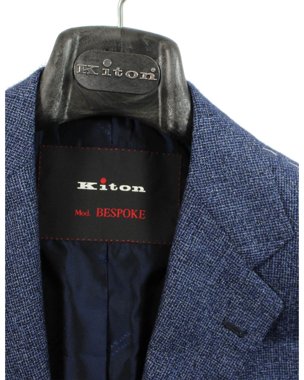 Kiton Cashmere Sport Coat Midnight Blue Bespoke Unlined Men Blazer EUR 56 - US 44 R SALE