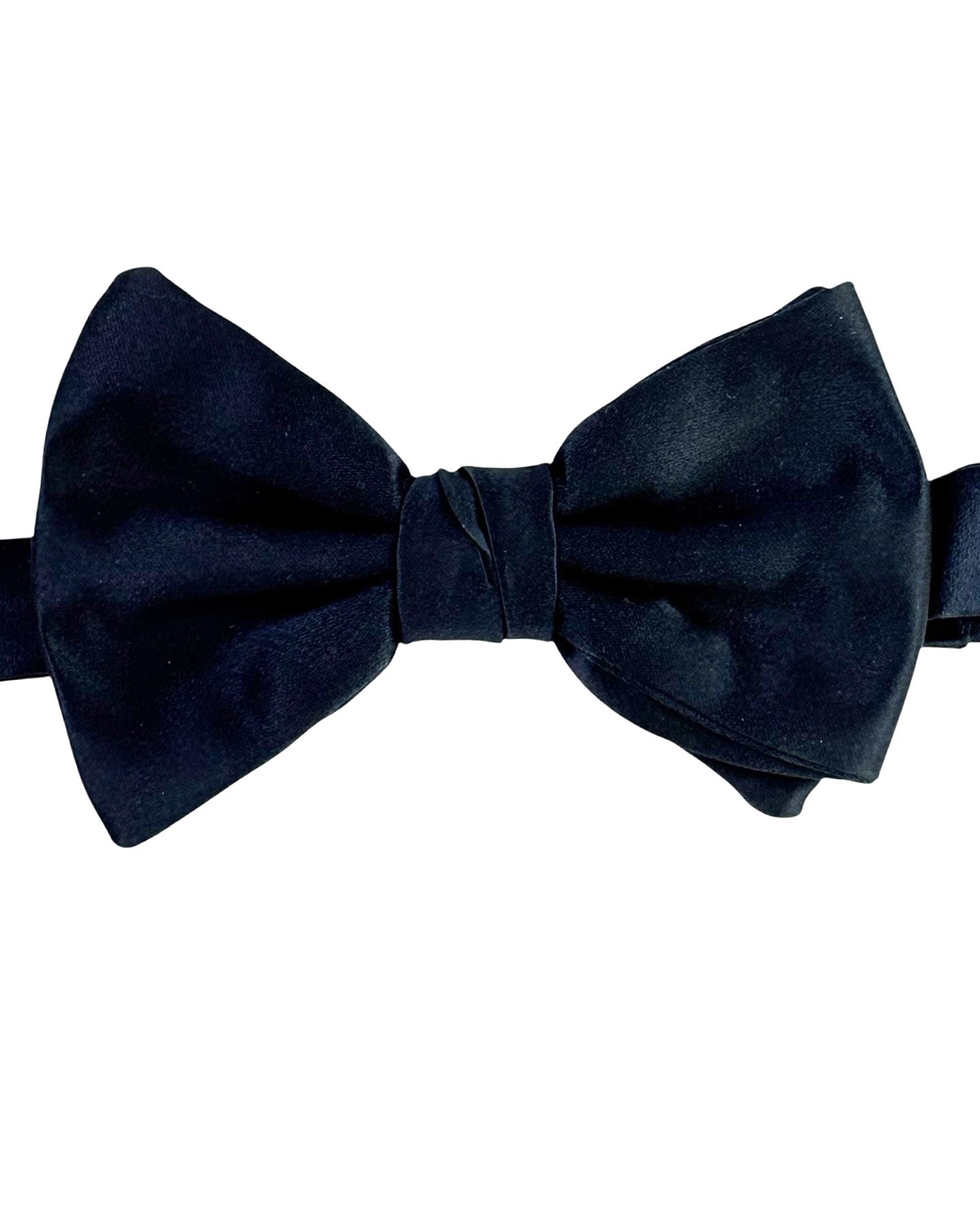Armani Silk Bow Tie Midnight Blue