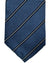 Armani Silk Tie Blue White Stripes