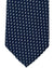 Armani Silk Tie Dark Blue White Diamonds