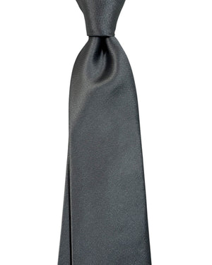 Armani Silk Tie Solid Gray