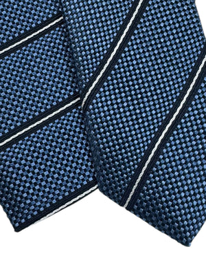 Armani Tie Blue Stripes