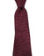 Armani Tie Bordeaux Silver Design