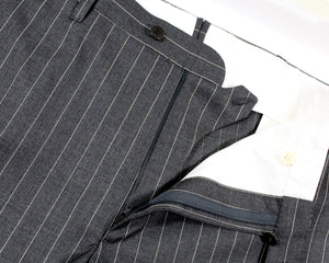 Cesare Attolini Suit Gray Stripes EU 58/ US 48