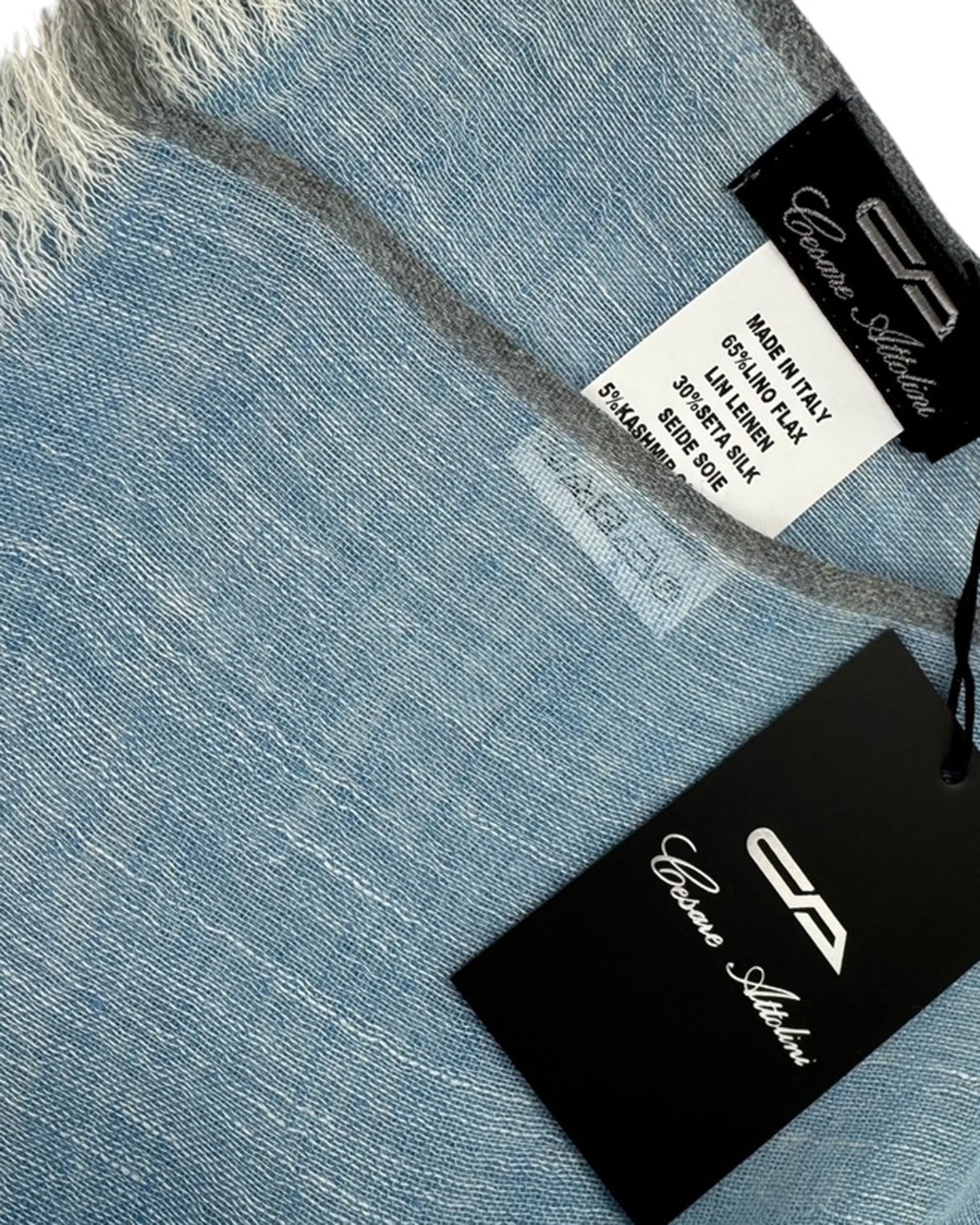 Cesare Attolini Scarf Blue