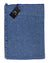 navy white check scarf