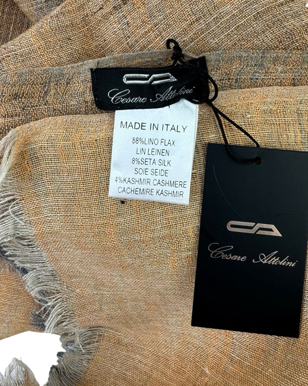 Cashmere Linen Scarf