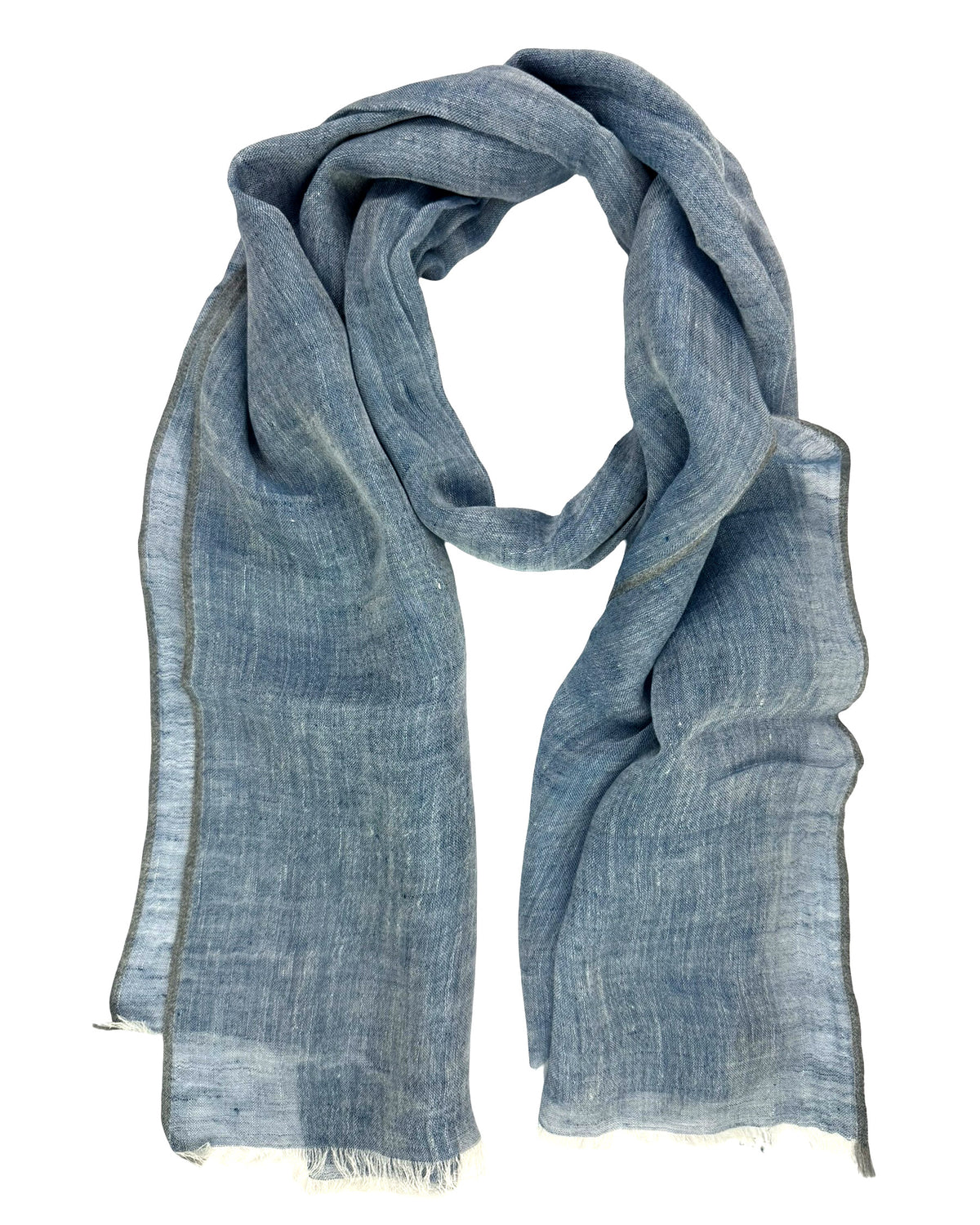 Cesare Attolini Scarf Dark Blue