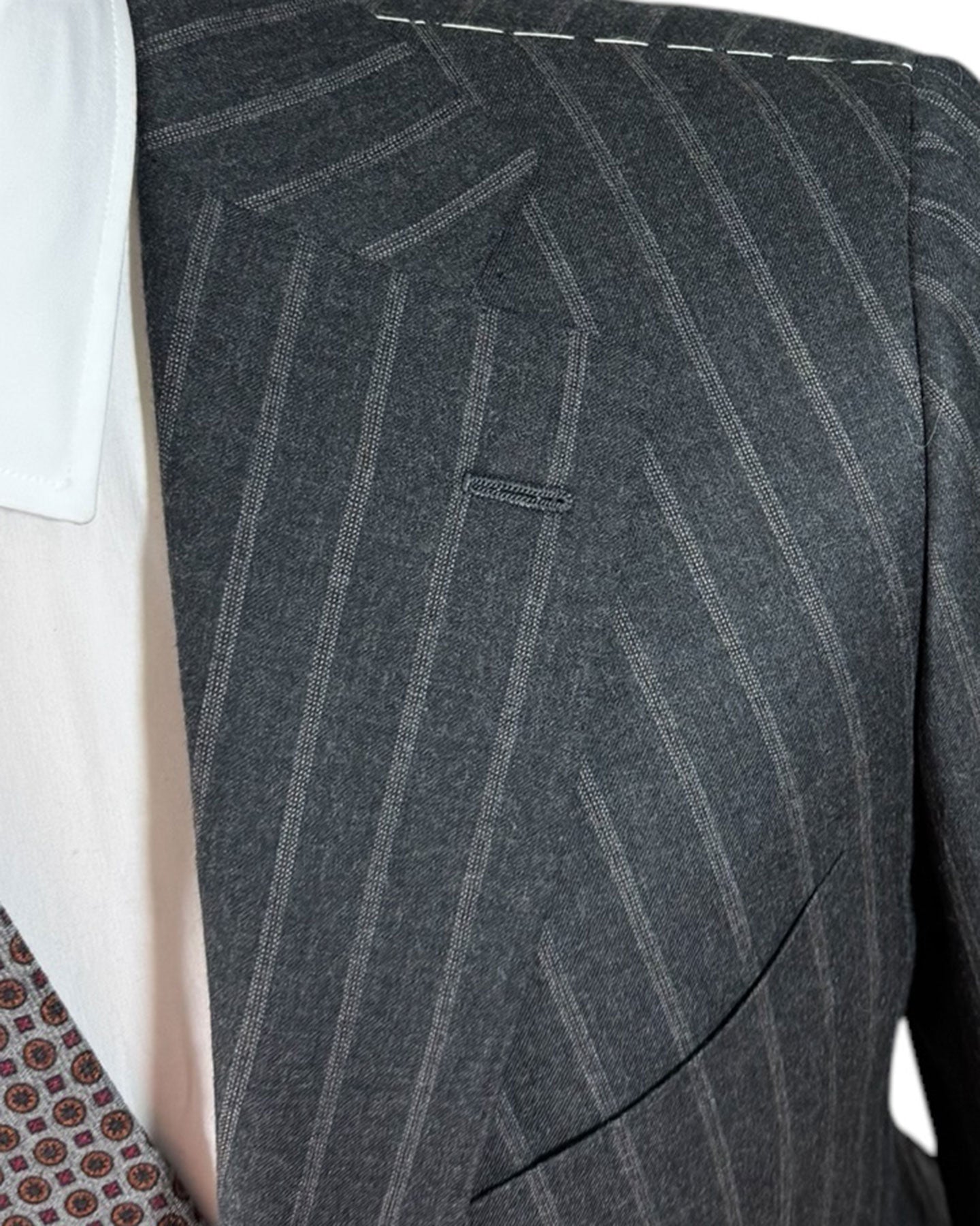 Cesare Attolini Wool Suit  Stripes