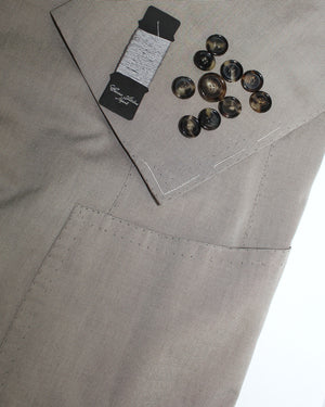 Cesare Attolini Suit Gray - Cotton  New Design
