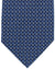 Attolini Silk Tie Navy Blue Geometric